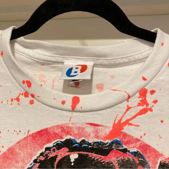 Authentic Backstock Co Predator Megaprint All Over Print Neon Tee One of a Kind